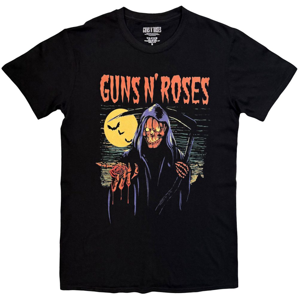 Guns N' Roses - Reaper Mens Tshirt - Black